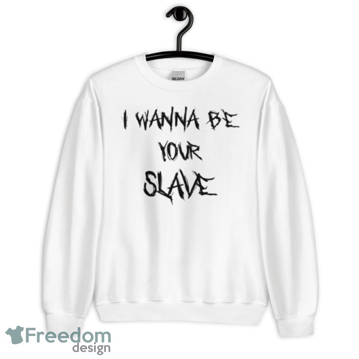 I Wanna Be Your Slave Light Version Maneskin Shirt - Unisex Heavy Blend Crewneck Sweatshirt