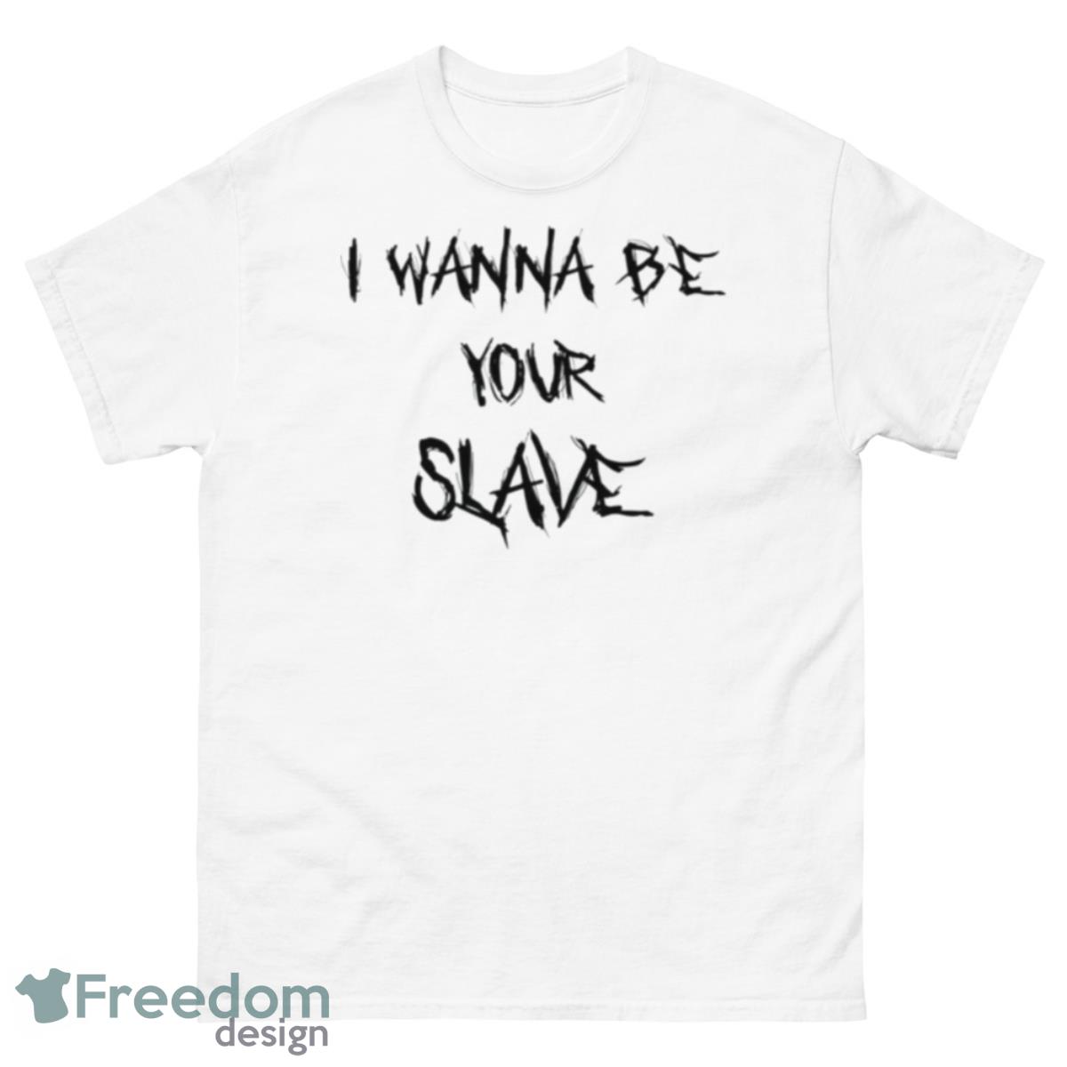 I Wanna Be Your Slave Light Version Maneskin Shirt - 500 Men’s Classic Tee Gildan