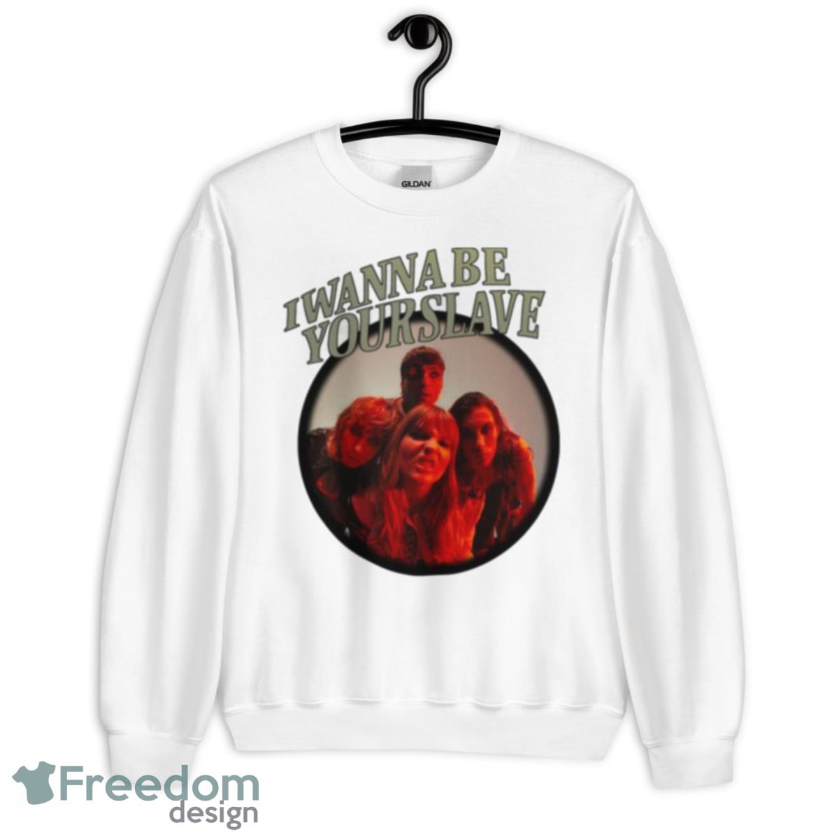 I Wanna Be Your Slave Maneskin Shirt - Unisex Heavy Blend Crewneck Sweatshirt