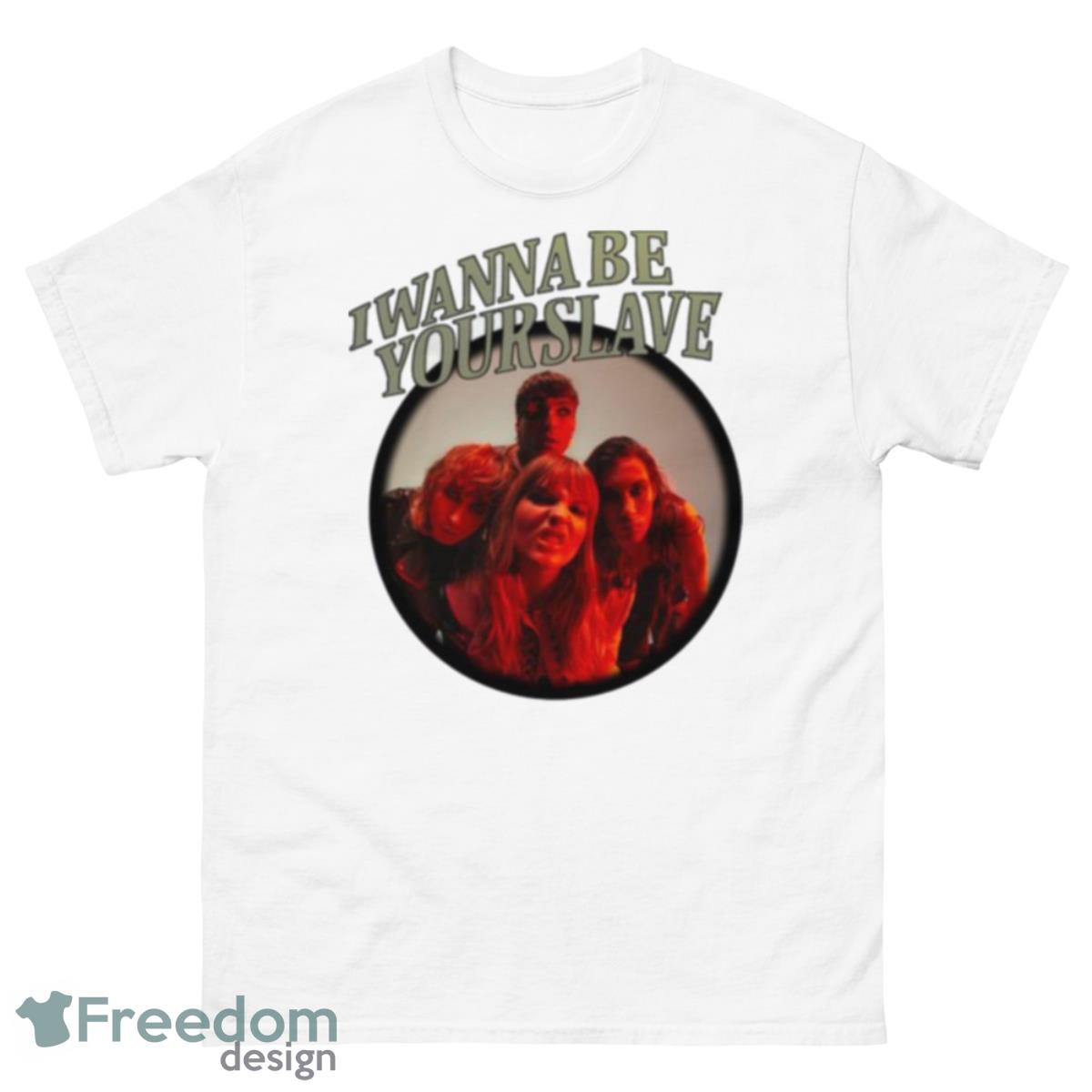 I Wanna Be Your Slave Maneskin Shirt - 500 Men’s Classic Tee Gildan