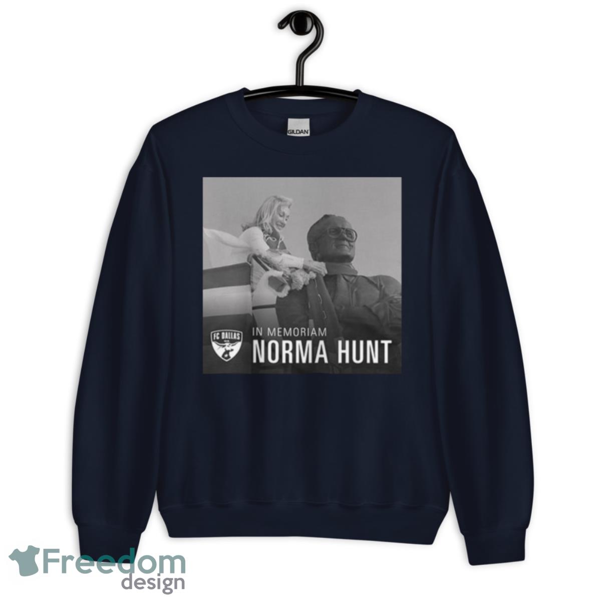 In Memoriam Norma Hunt RIP 1938 2023 T Shirt - Unisex Crewneck Sweatshirt-1