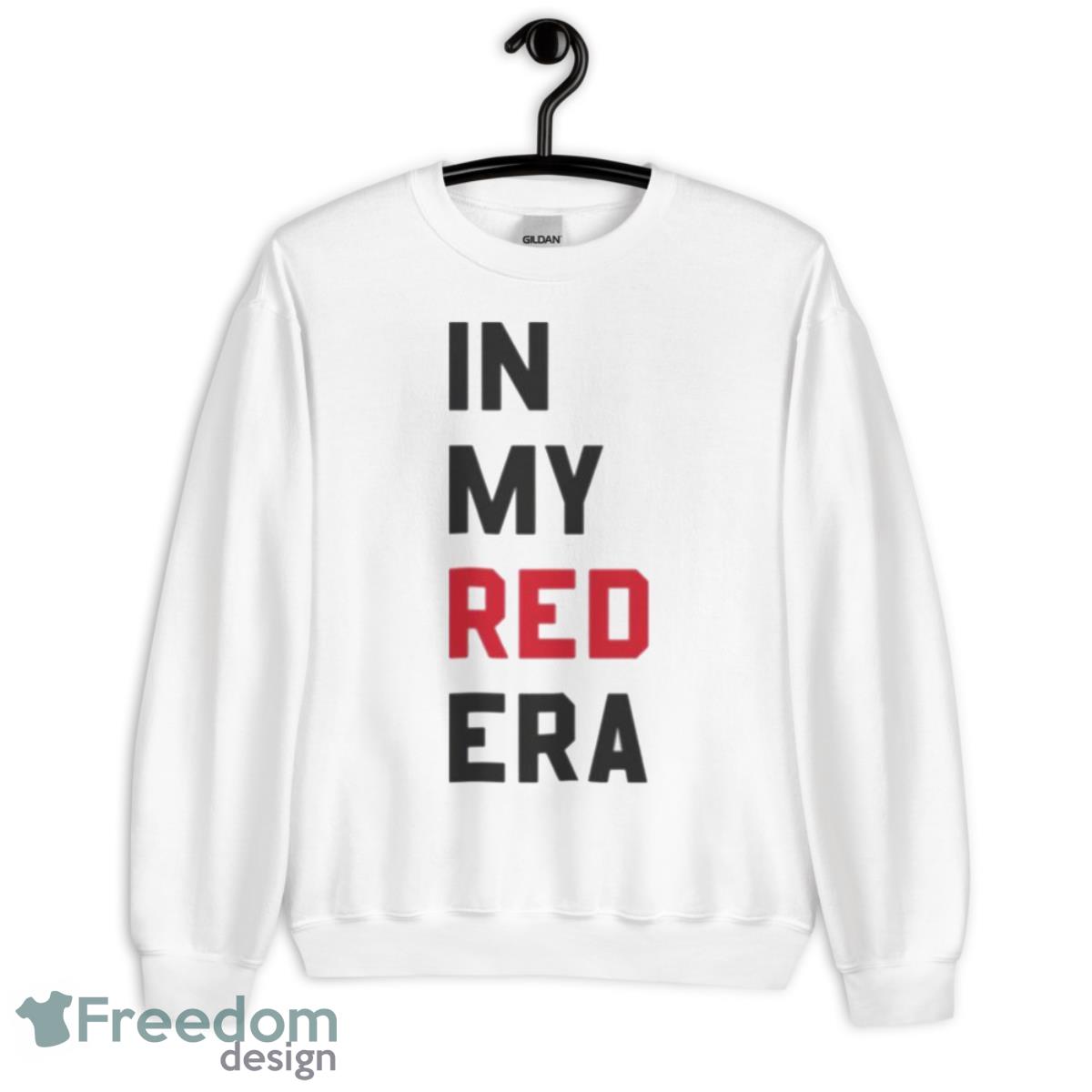 In My Red Era Taylor Shirt - Unisex Heavy Blend Crewneck Sweatshirt