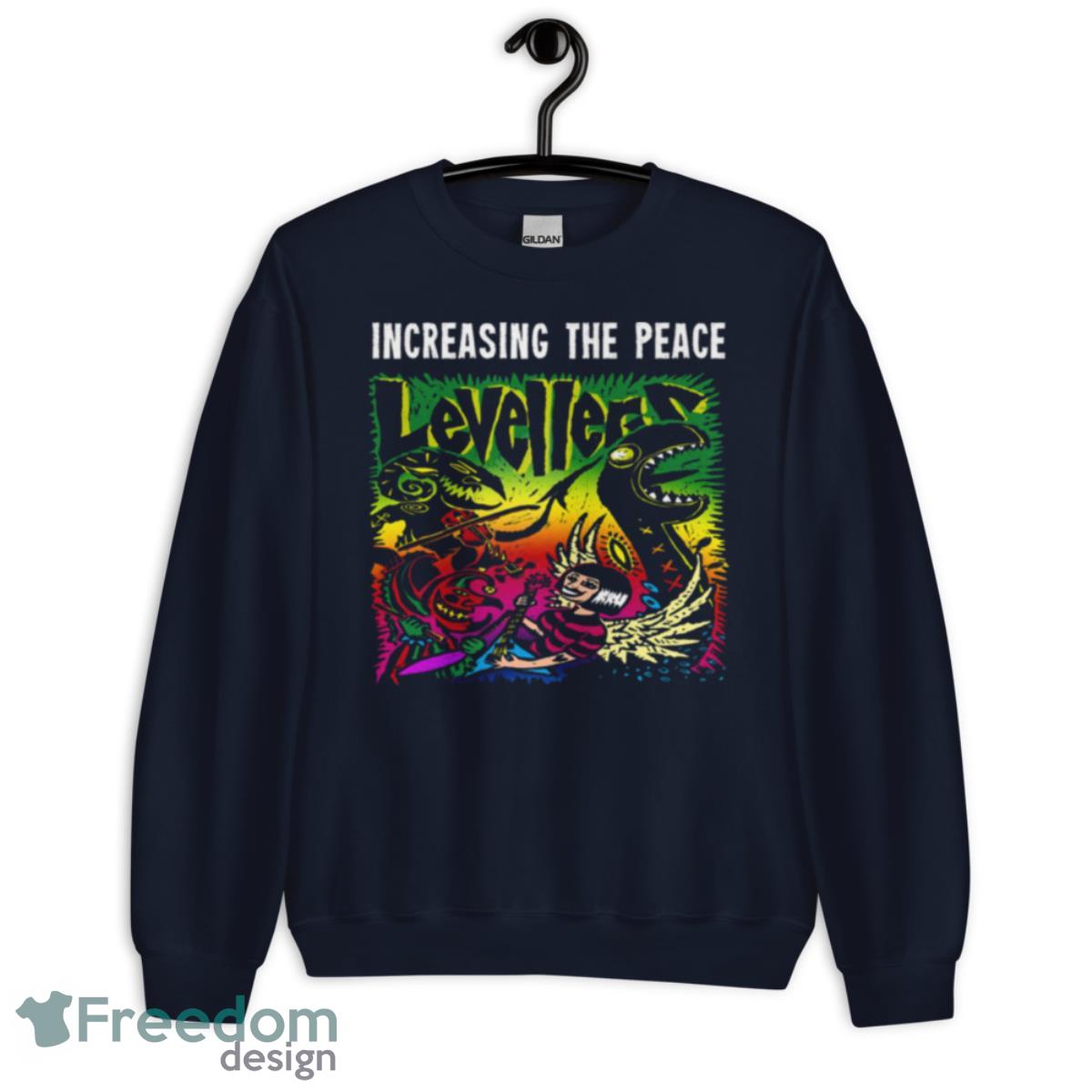 Increasing The Peace Levellers Tour 2023 shirt - Unisex Crewneck Sweatshirt-1