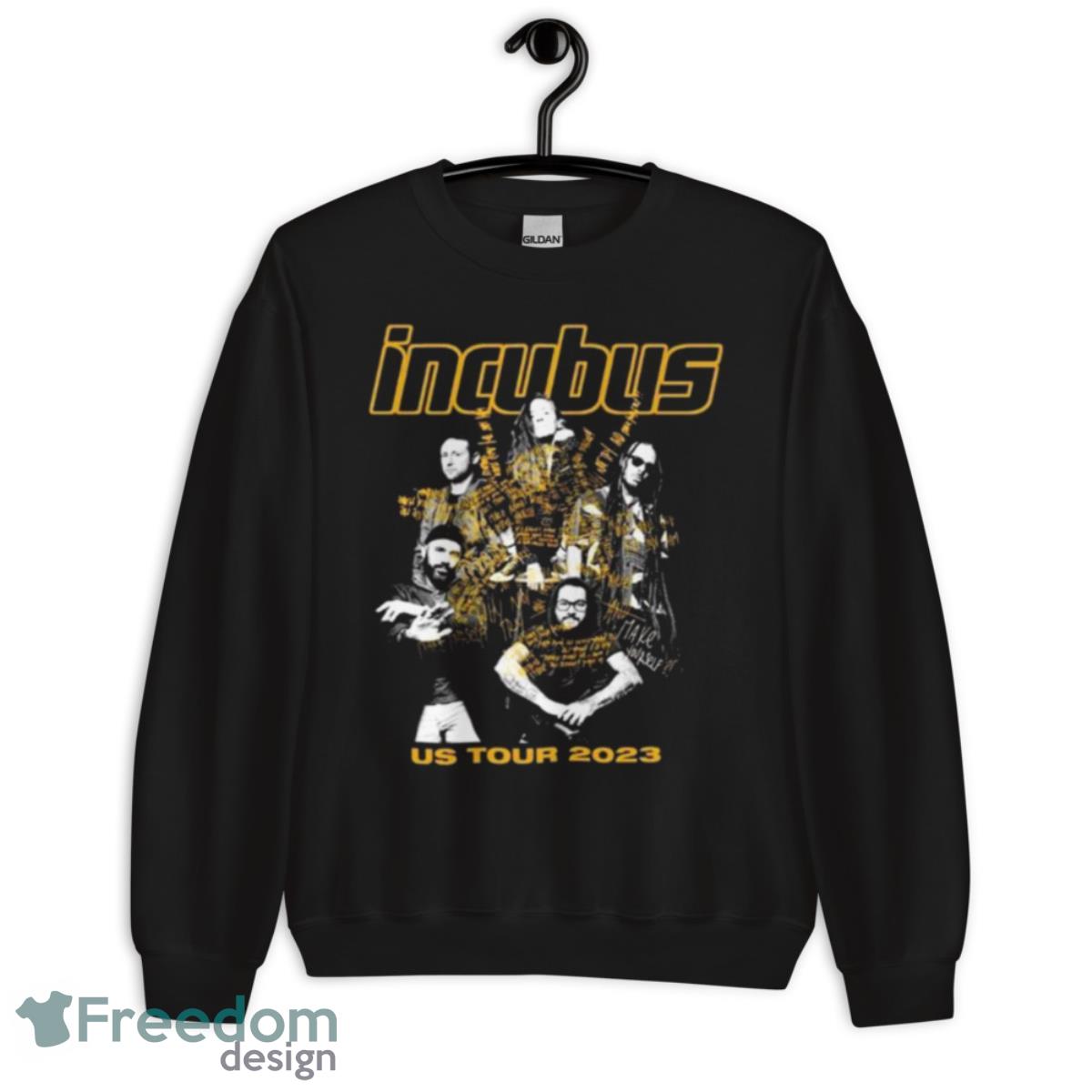 Incubus Band US Summer Tour 2023 Shirt - Unisex Crewneck Sweatshirt Incubus Band US Summer Tour 2023 Shirt - Unisex Crewneck Sweatshirt
