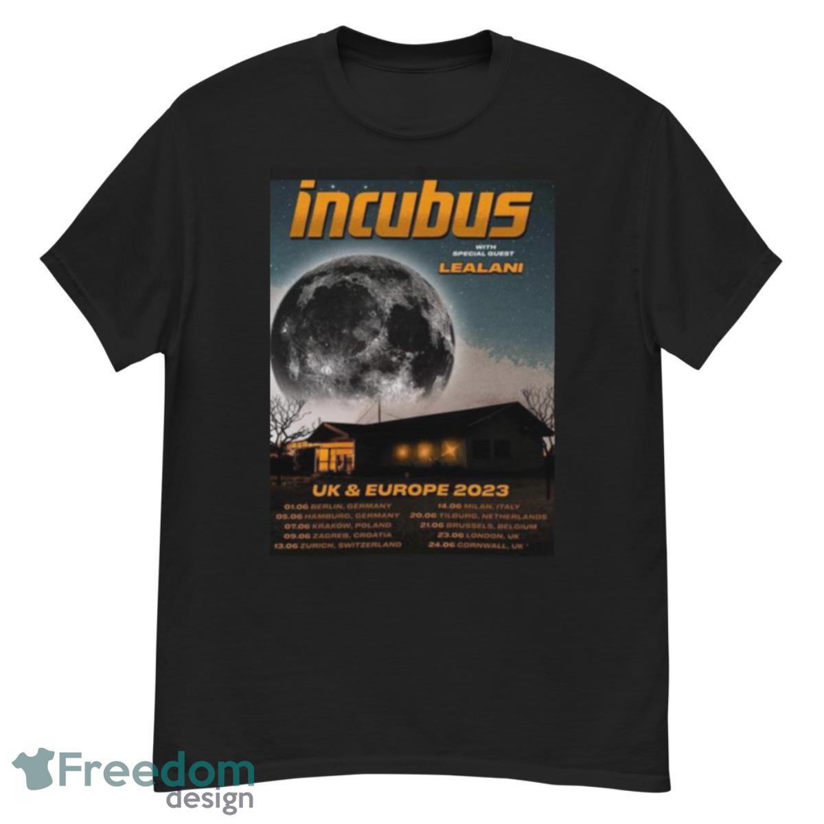 Incubus With Special Guest Lealani UK And Europe 2023 Shirt - G500 Men’s Classic T-Shirt