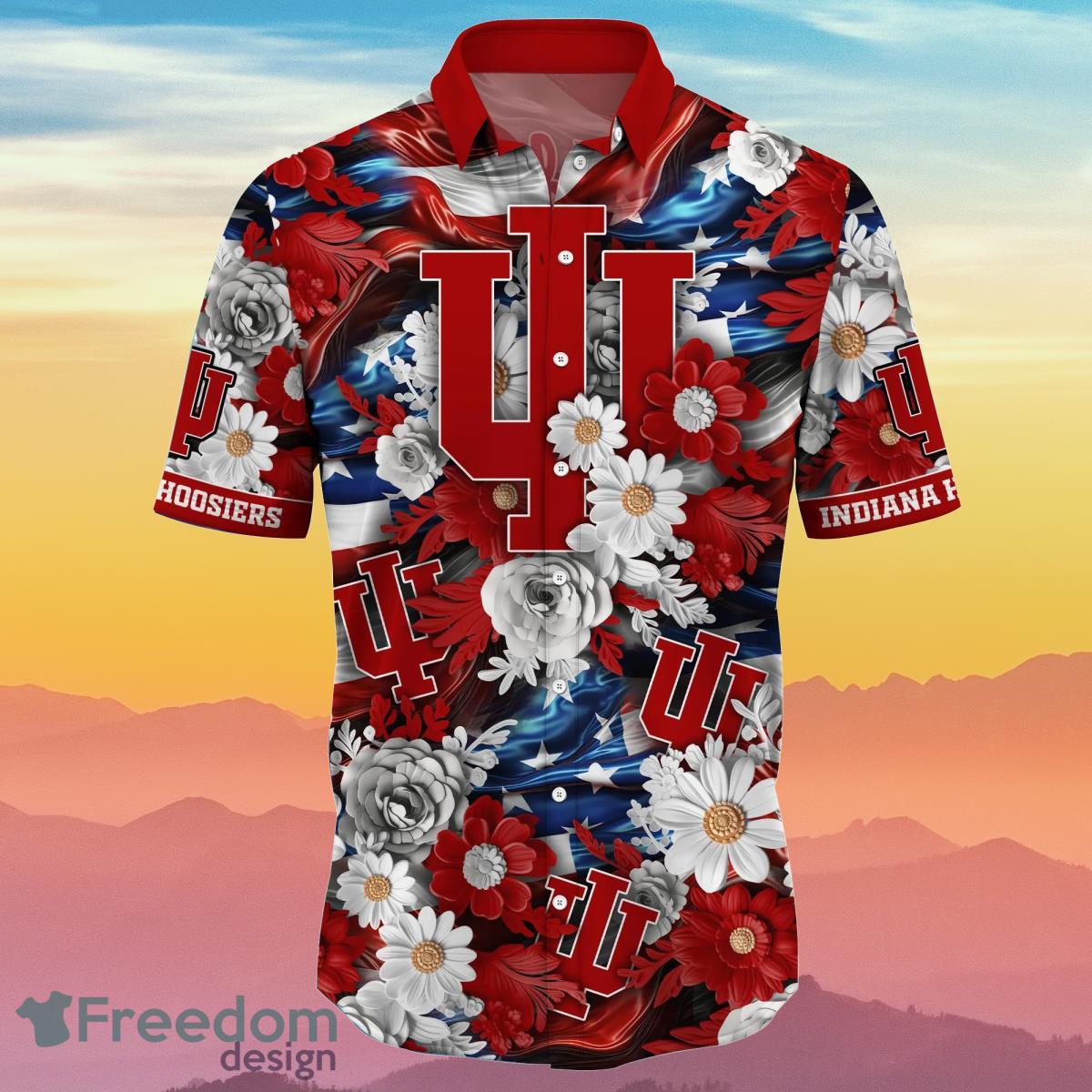 Indianapolis Colts NFL Hawaiian Shirt 4th Of July Independence Day