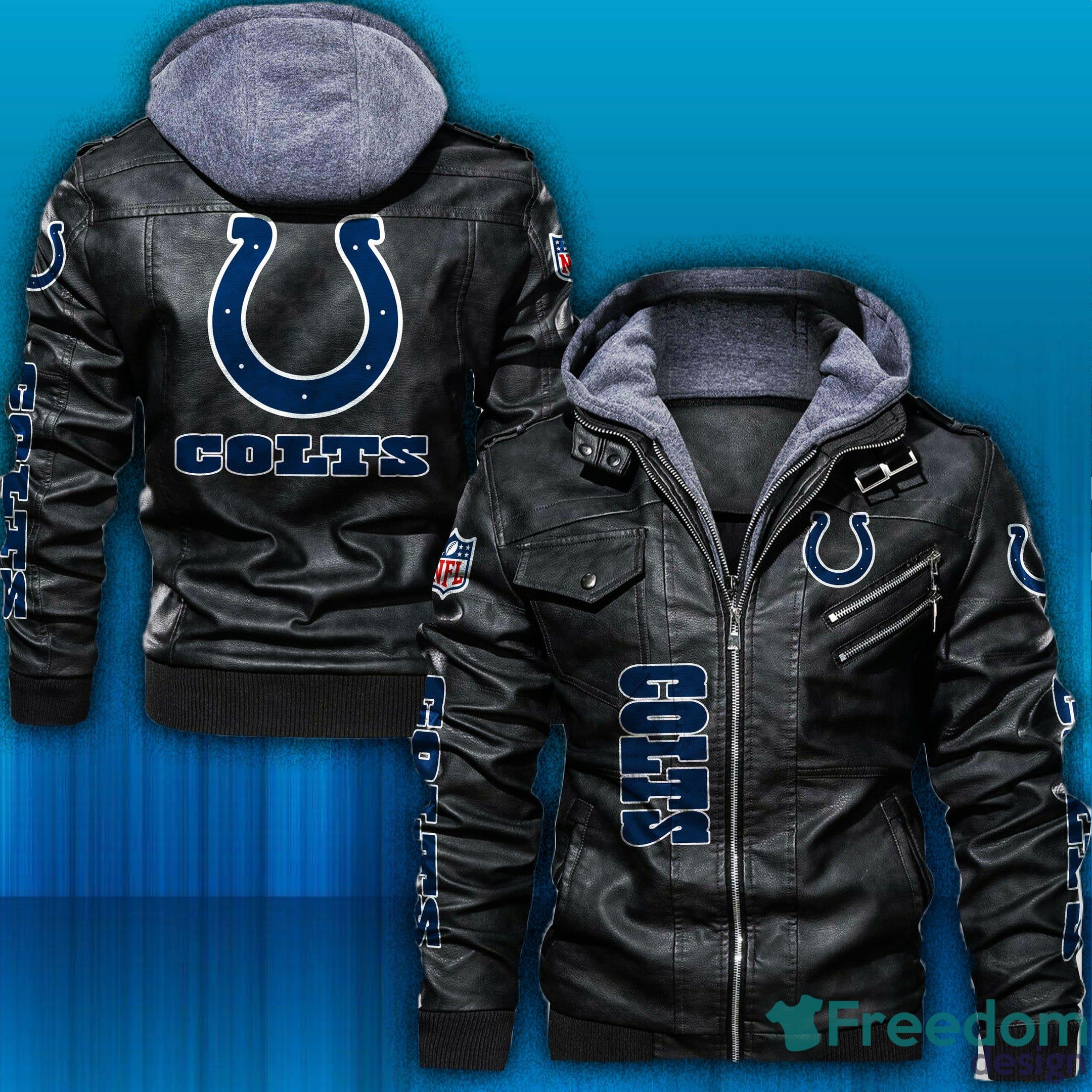 Indianapolis Colts NFL Fans Leather Jacket For Men And Women