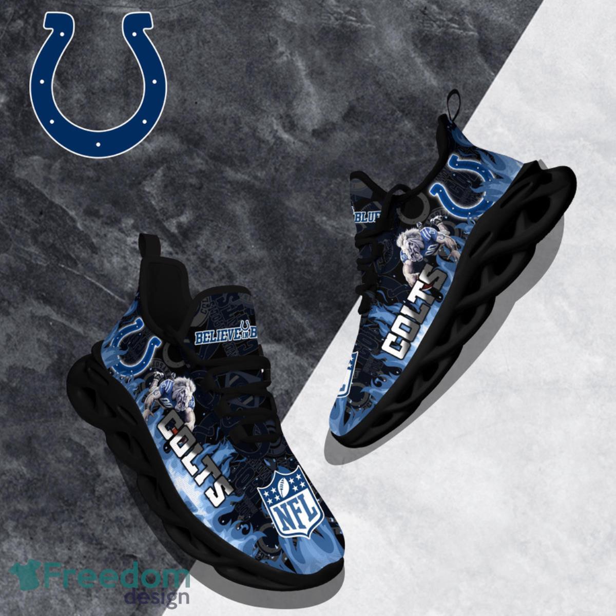 Indianapolis Colts NFL Clunky Max Soul Shoes Best Gift For Fans Product Photo 1