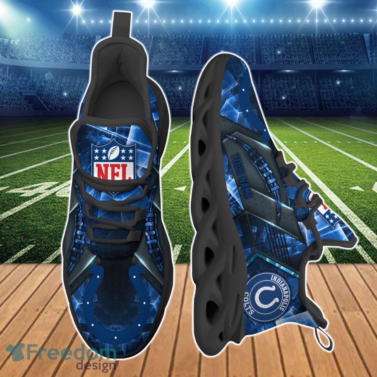 Indianapolis Colts NFL Clunky Max Soul Shoes Custom Name Best Gift For True Fans Product Photo 2