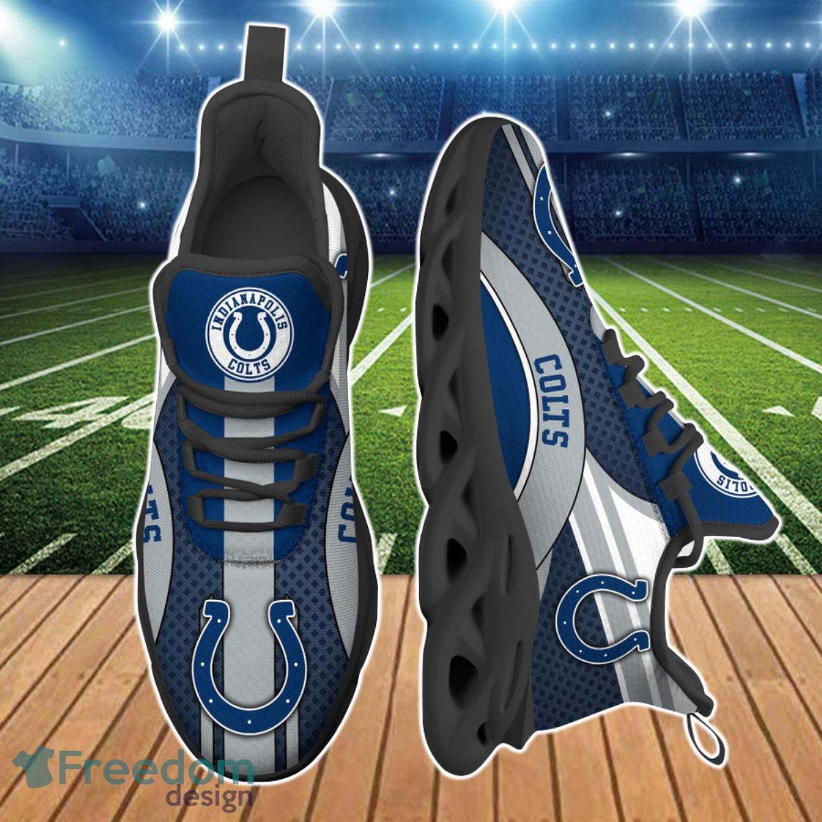 Indianapolis Colts NFL Clunky Max Soul Shoes Custom Name Ideal Gift For True Fans Product Photo 2