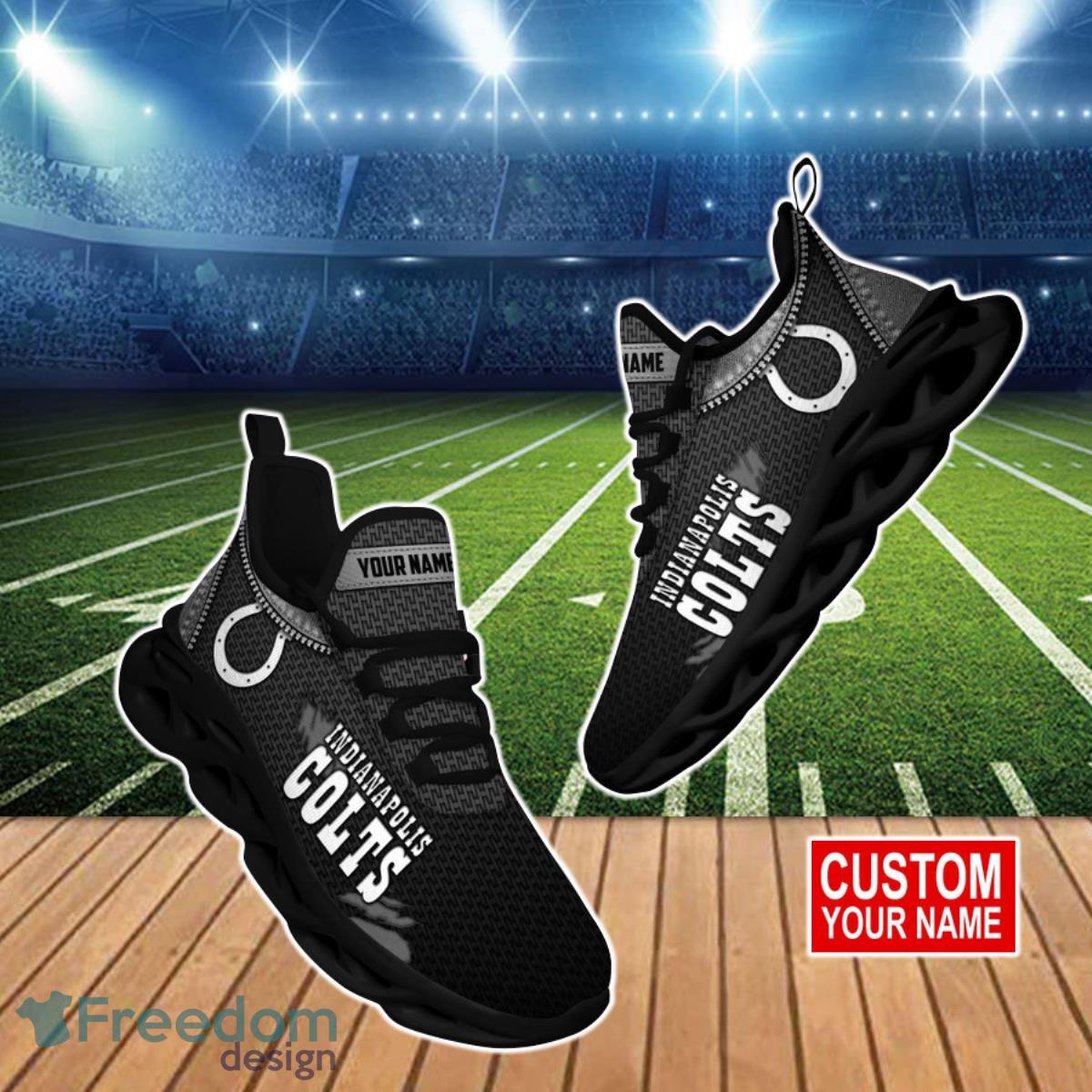 Indianapolis Colts NFL Clunky Max Soul Shoes Custom Name Unique Gift For Fans Product Photo 1