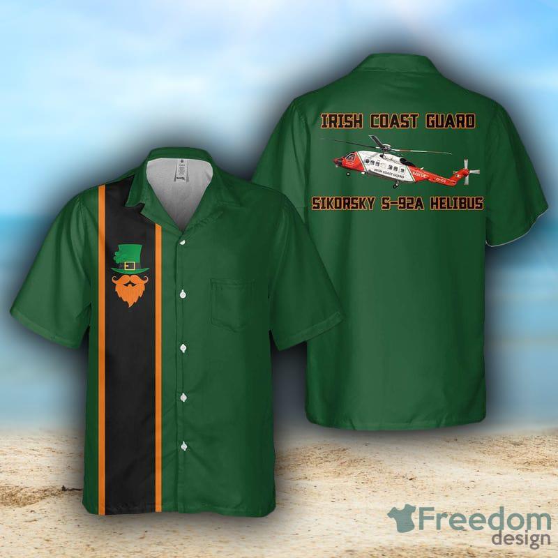 Irish Coast Guard Sikorsky S92A, EI-ICG Hawaiian Shirt For Men And Women -  Freedomdesign