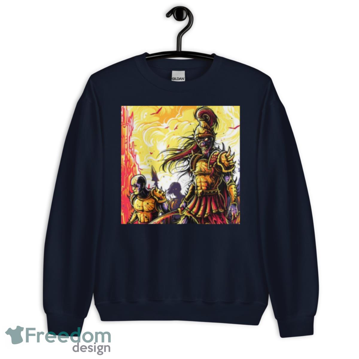 Iron Maiden Playlist On Tour In 2023 Get Tickets For The Future Past Tour Shirt - Unisex Crewneck Sweatshirt-1