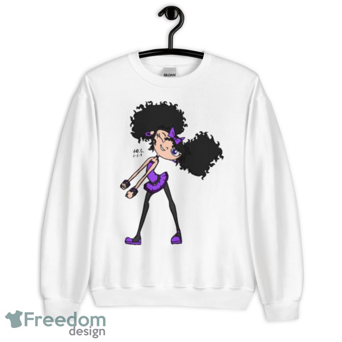 Izzy Purple Phineas And Ferb Shirt - Unisex Heavy Blend Crewneck Sweatshirt