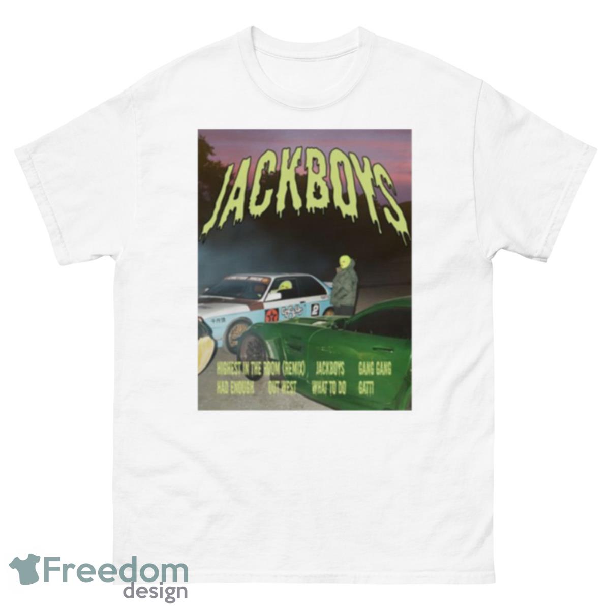 Jackboys Graphic Don Toliver Shirt - 500 Men’s Classic Tee Gildan