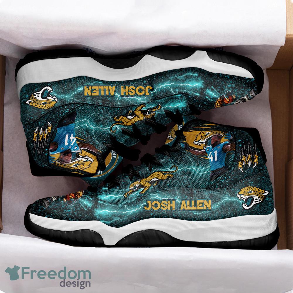 Jacksonville Jaguars Josh Allen Air Jordan 11 Shoes For Men Women Product Photo 2