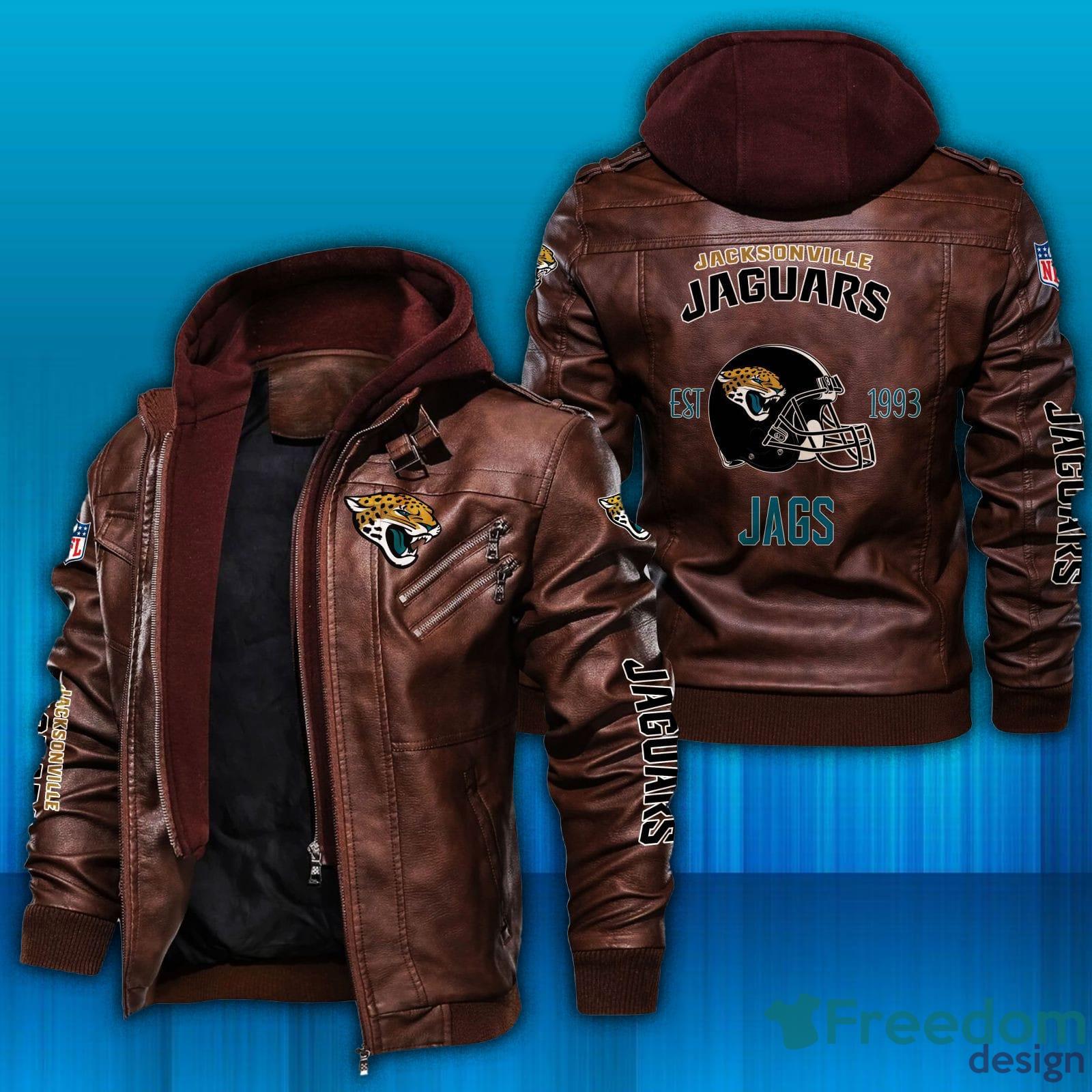 Jacksonville Jaguars Leather Jacket For Men and Women