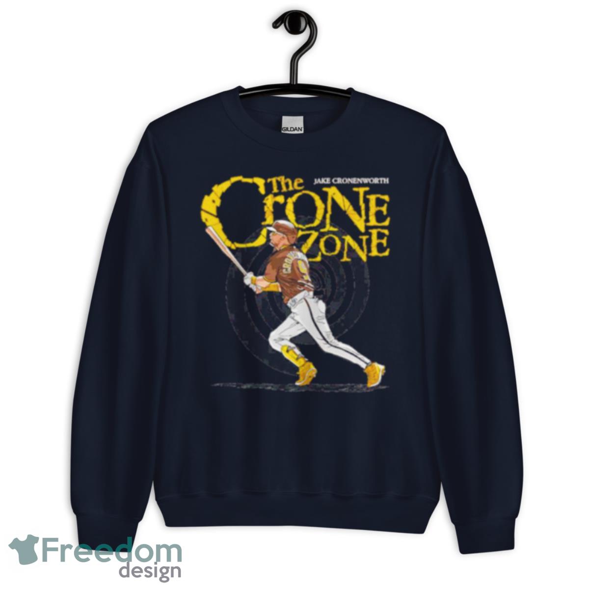 Jake Cronenworth The Crone Zone Shirt - Unisex Crewneck Sweatshirt-1