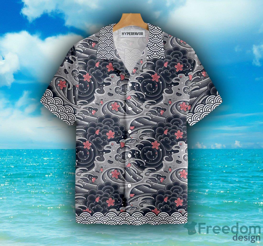 Blossom Flower Skull Hawaiian Shirt in 2023