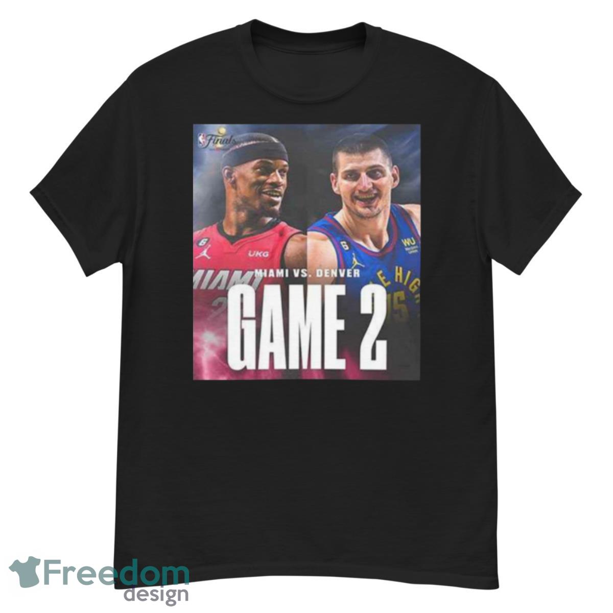 Jimmy Butler Vs Nikola Jokic On Game 2 In The NBA Finals T Shirt - G500 Men’s Classic T-Shirt