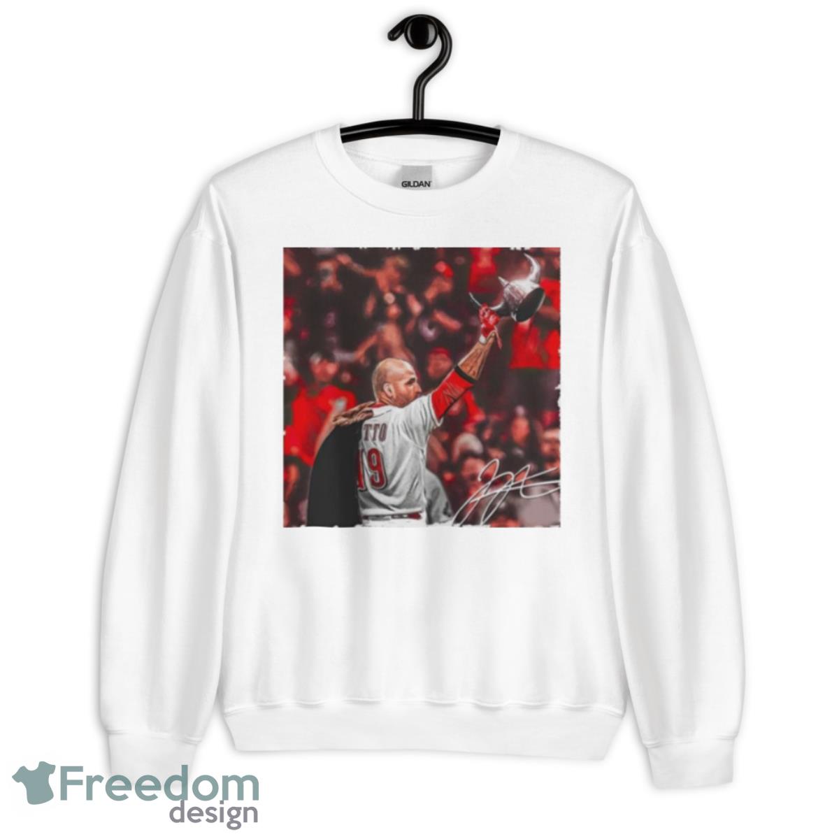 Joey Votto Viking Curtain Call signature shirt - Unisex Heavy Blend Crewneck Sweatshirt