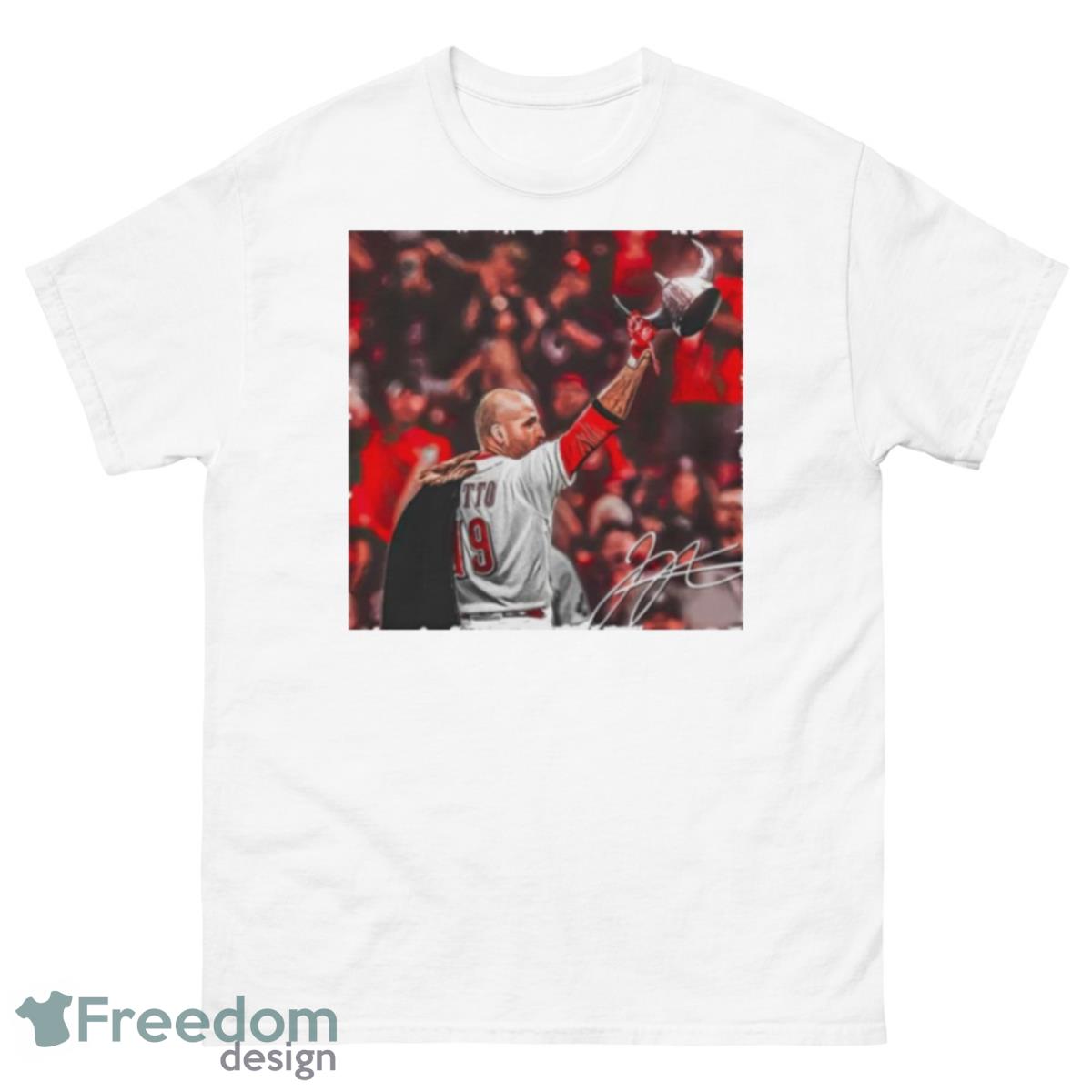 Joey Votto Viking Curtain Call signature shirt - 500 Men’s Classic Tee Gildan