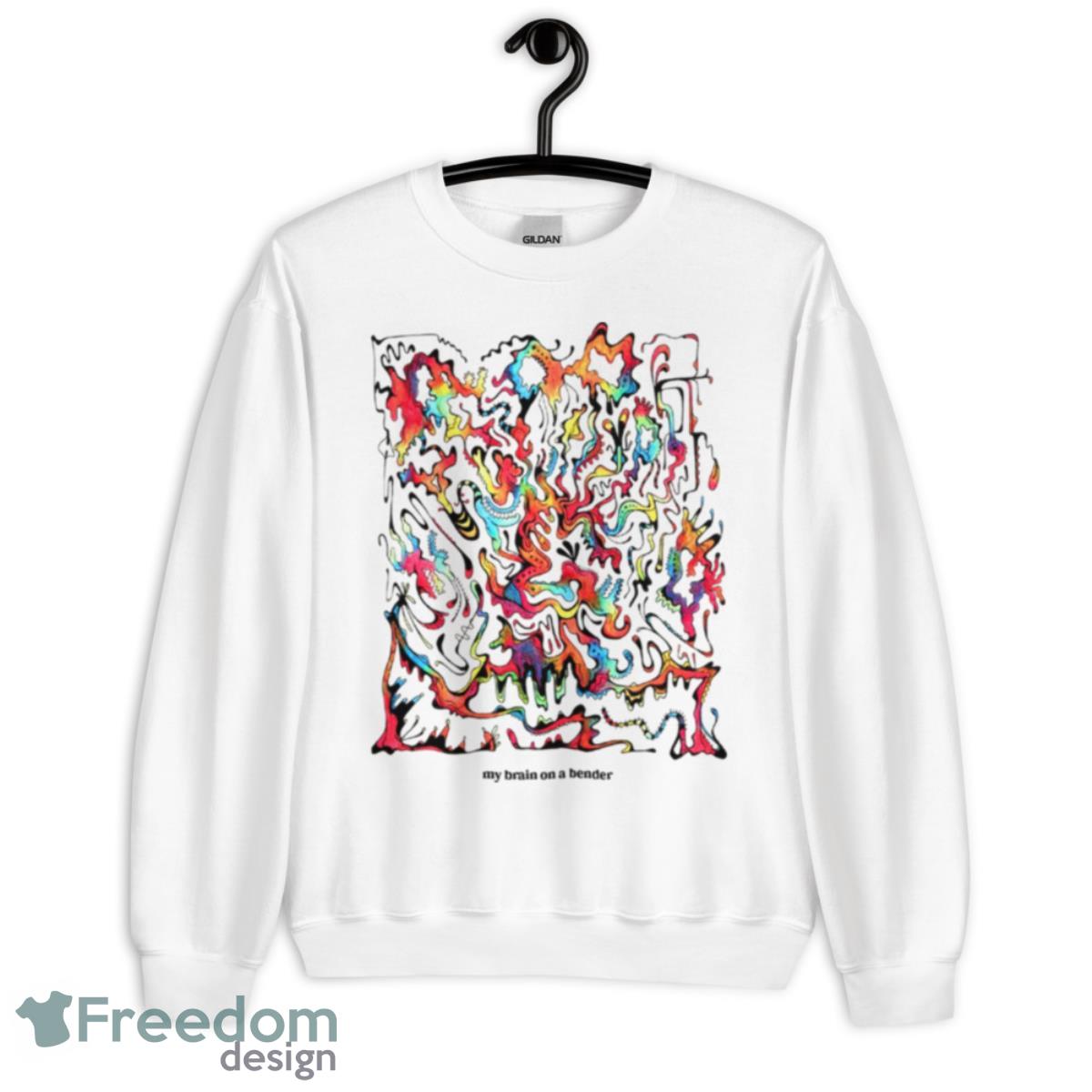 John Summit My Brain On A Bender Shirt - Unisex Heavy Blend Crewneck Sweatshirt