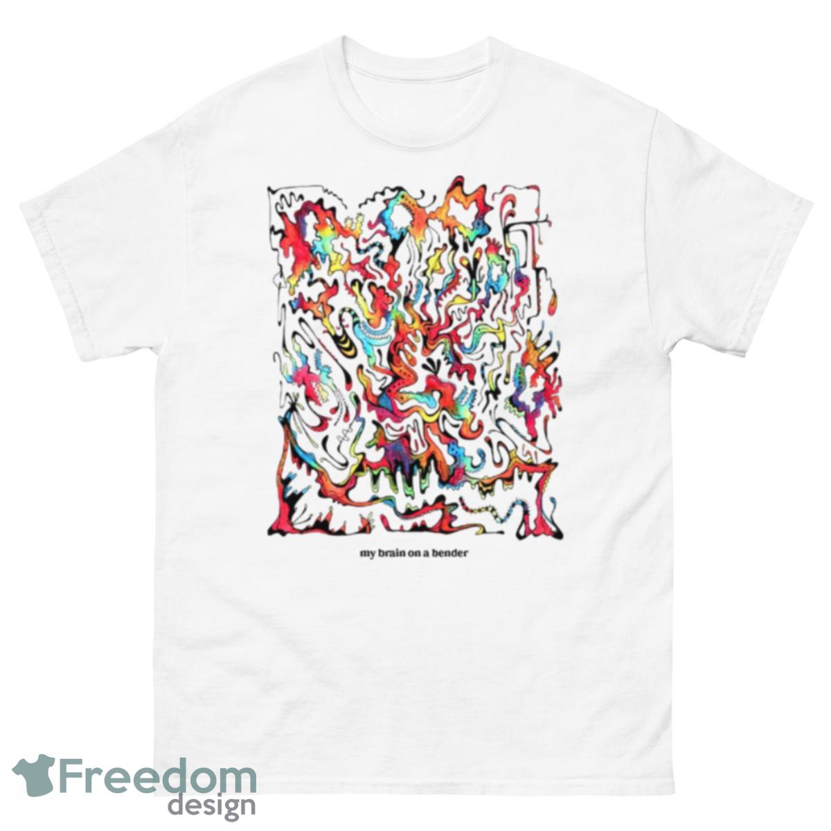 John Summit My Brain On A Bender Shirt - 500 Men’s Classic Tee Gildan