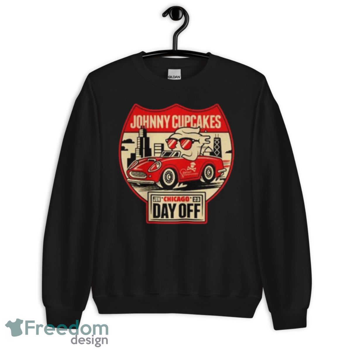 Johnny Cupcakes Chicago Jun 23 Shirt - Unisex Crewneck Sweatshirt Johnny Cupcakes Chicago Jun 23 Shirt - Unisex Crewneck Sweatshirt
