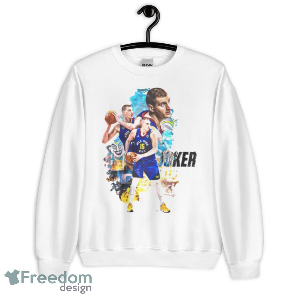 Joker Nikola Jokic best player shirt - Unisex Heavy Blend Crewneck Sweatshirt