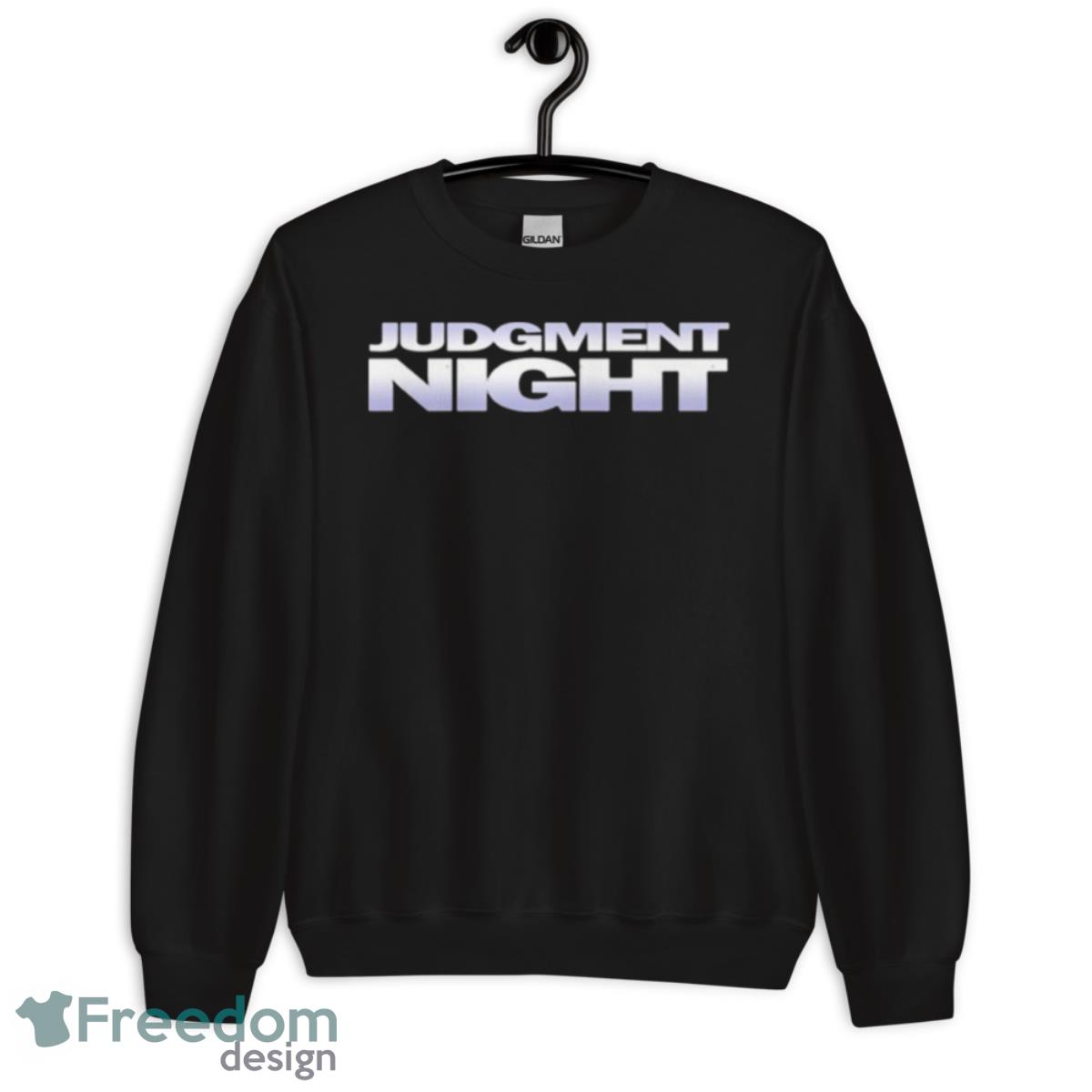 Judgment Night Logo shirt - Unisex Crewneck Sweatshirt Judgment Night Logo shirt - Unisex Crewneck Sweatshirt