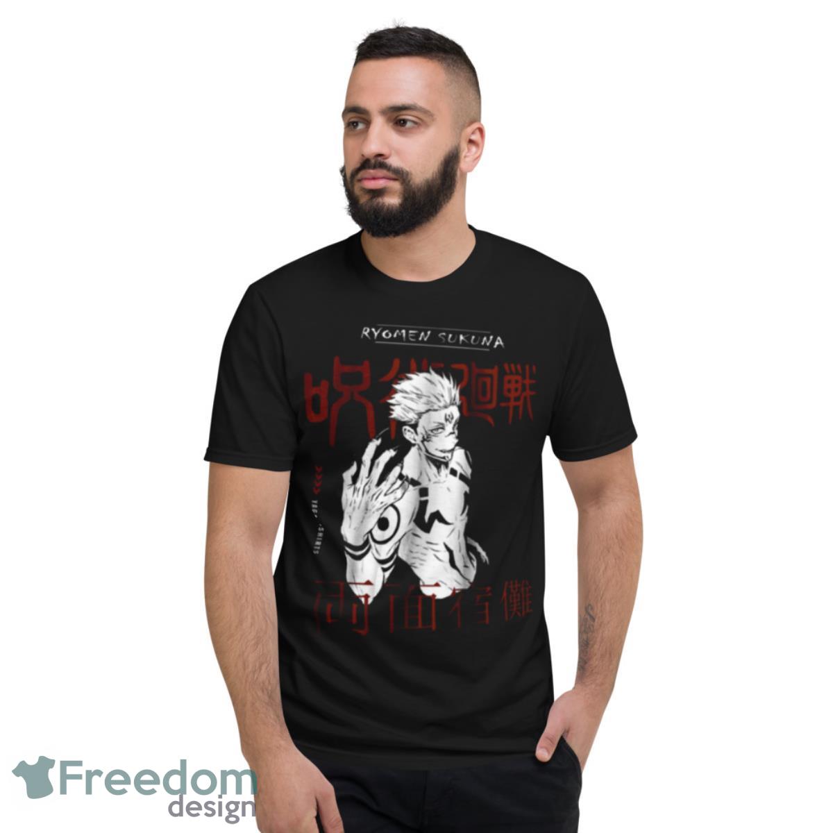 Jujutsu Kaisen Sukuna Yuji Itadori Sukuna Anime Shirt - Short Sleeve T-Shirt