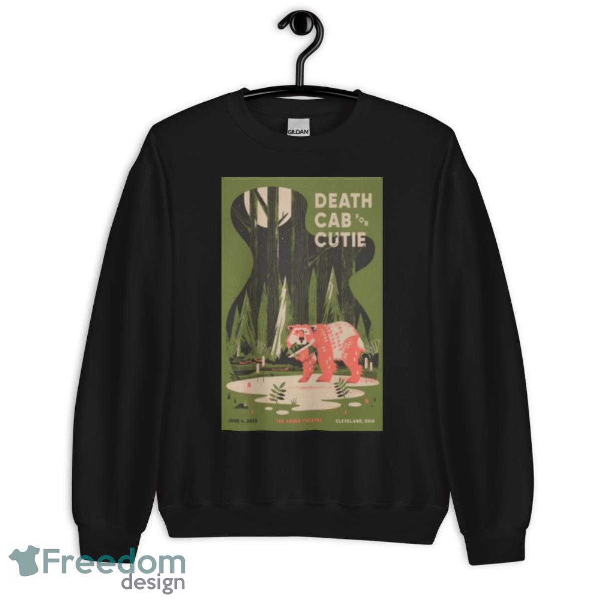 June 4 2023 Tour Cleveland OH Death Cab For Cutie Shirt image June 4 2023 Tour Cleveland OH Death Cab For Cutie Shirt - Unisex Crewneck Sweatshirt