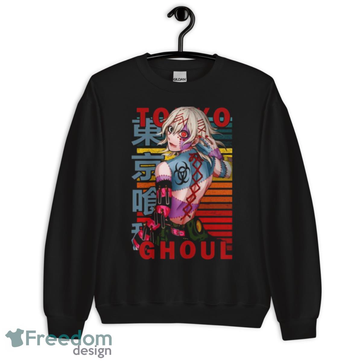 Juuzou Suzuya Tokyo Guru Anime Tokyo Ghoul Shirt image Juuzou Suzuya Tokyo Guru Anime Tokyo Ghoul Shirt - Unisex Crewneck Sweatshirt