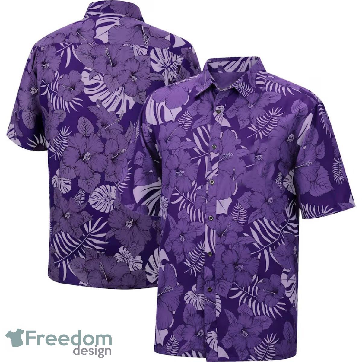 K-State Wildcats Summer Pattern Printed On Over 3D Hawaiian Shirt Product Photo 1