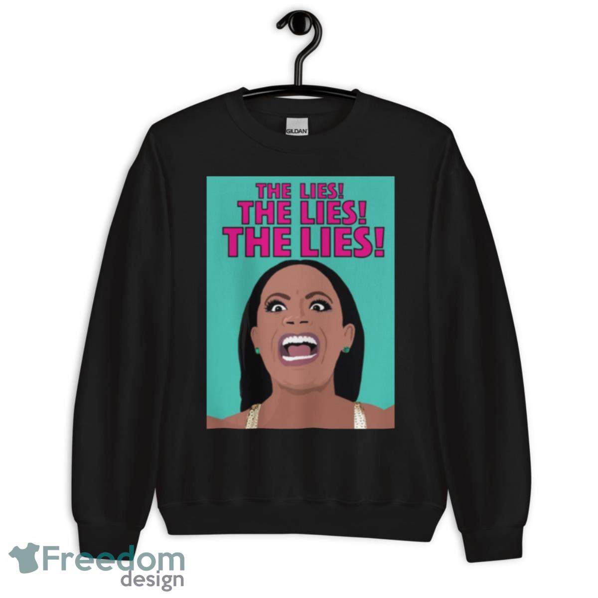 Kandi Burruss The Lies Rhoa Real Housewives Of Atlanta Shirt - Unisex Crewneck Sweatshirt Kandi Burruss The Lies Rhoa Real Housewives Of Atlanta Shirt - Unisex Crewneck Sweatshirt