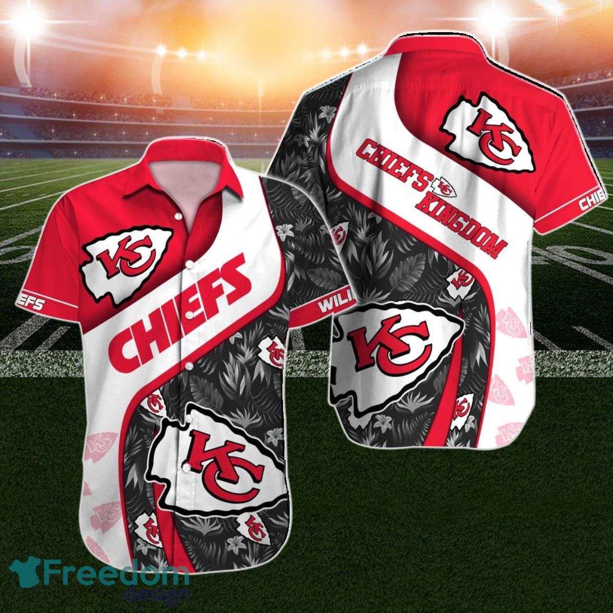 Kansas City Chiefs Hawaiian Shirt NFL Football Custom Name Special Gift Product Photo 1