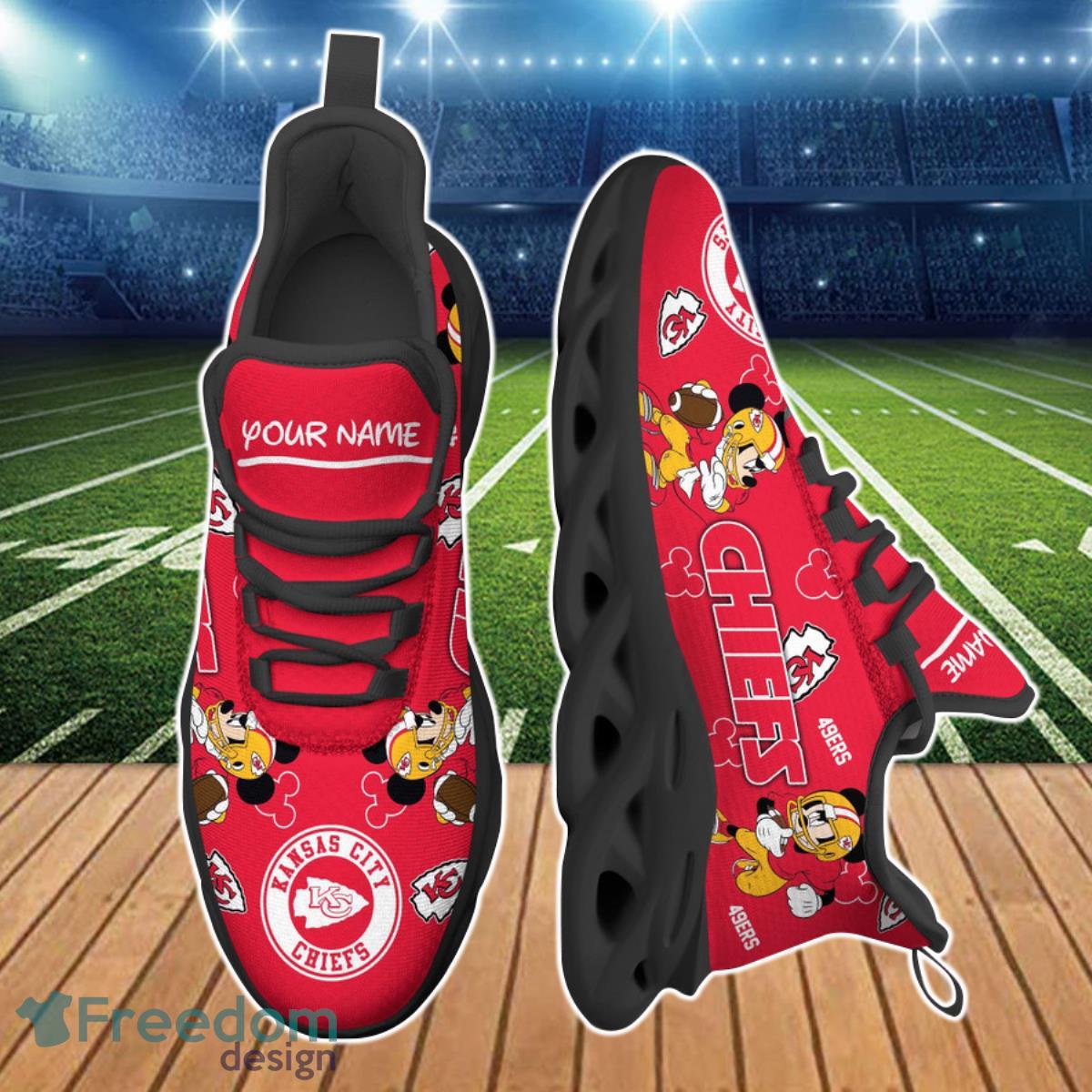 Kansas City Chiefs NFL Clunky Max Soul Shoes Custom Name Special Gift For Men And Women Fans Product Photo 2