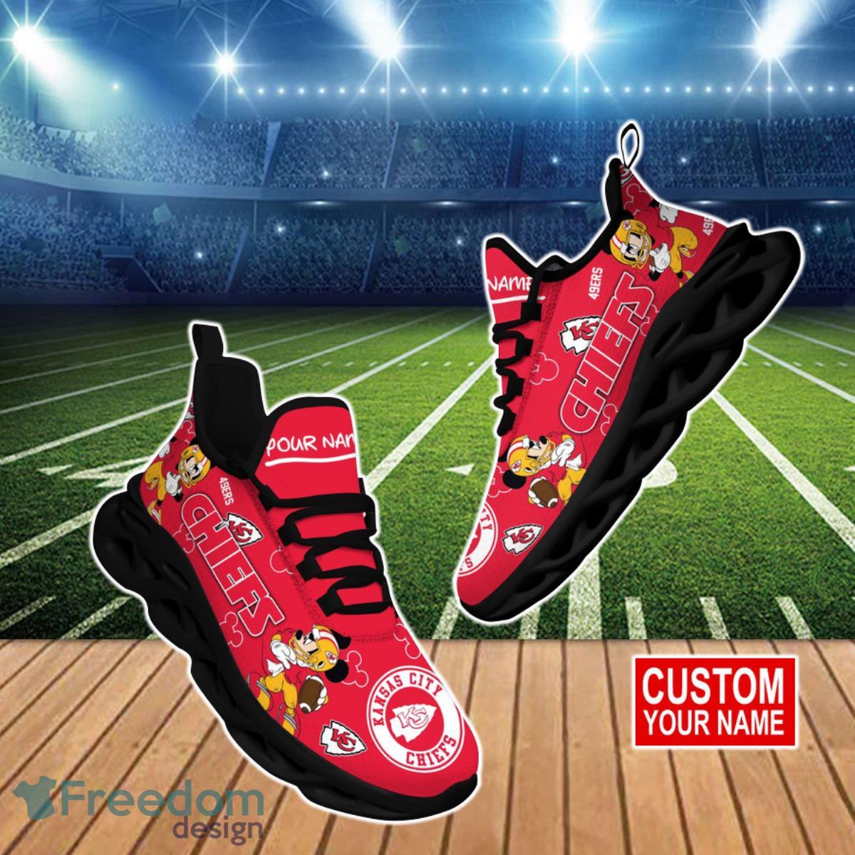 Kansas City Chiefs NFL Clunky Max Soul Shoes Custom Name Special Gift For Men And Women Fans Product Photo 1