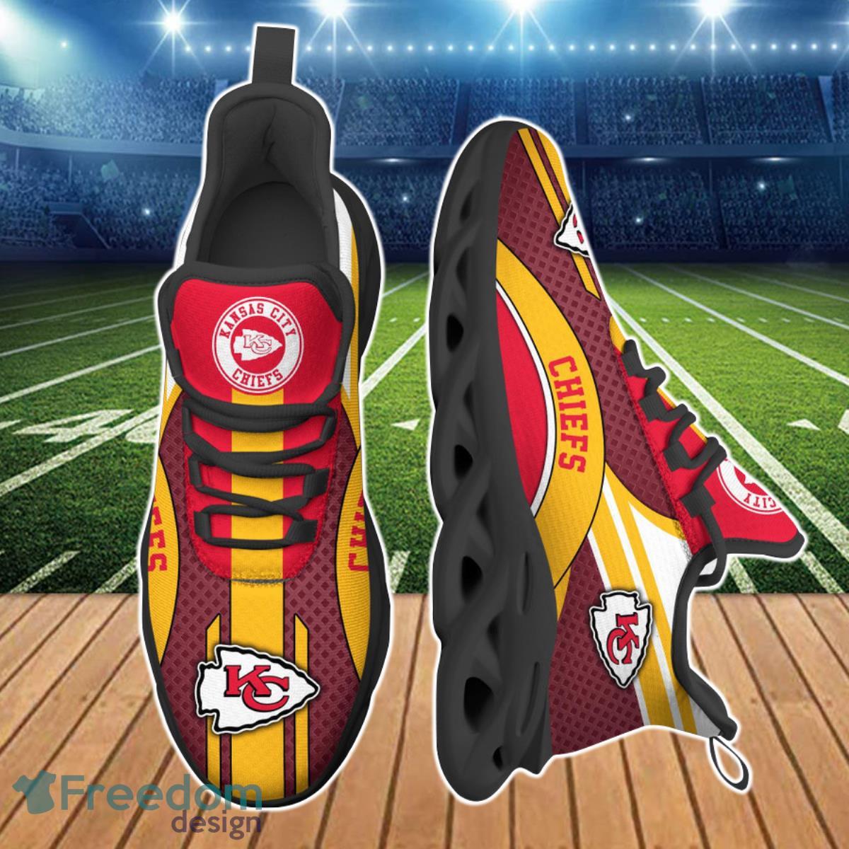 Kansas City Chiefs NFL Clunky Max Soul Shoes Custom Name Special Gift For Real Fans Product Photo 2