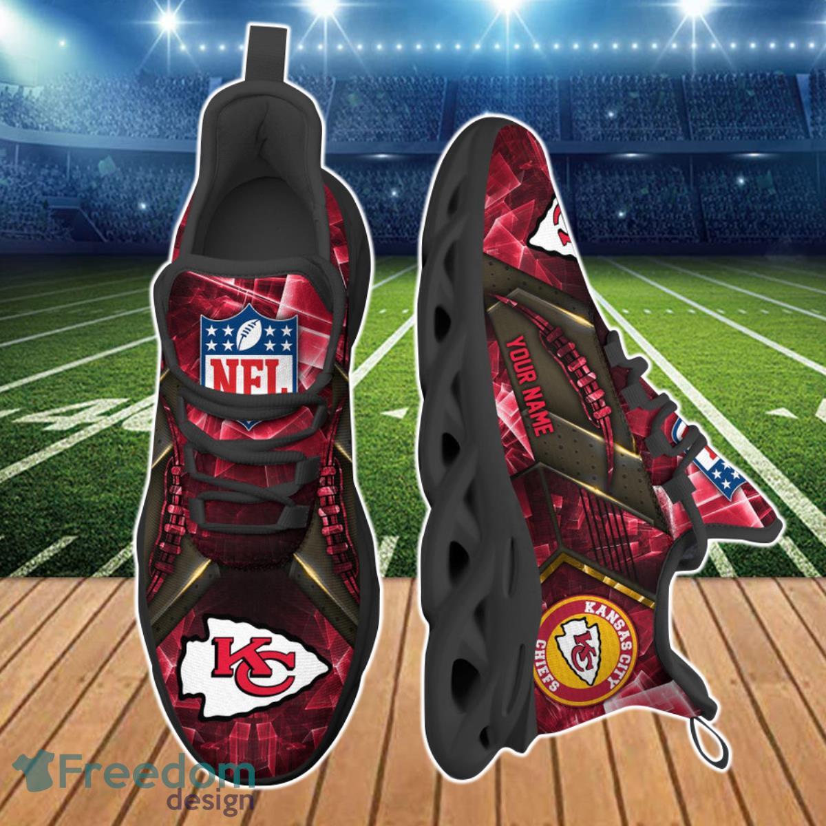 Kansas City Chiefs NFL Clunky Max Soul Shoes Custom Name Special Gift For True Fans Product Photo 2