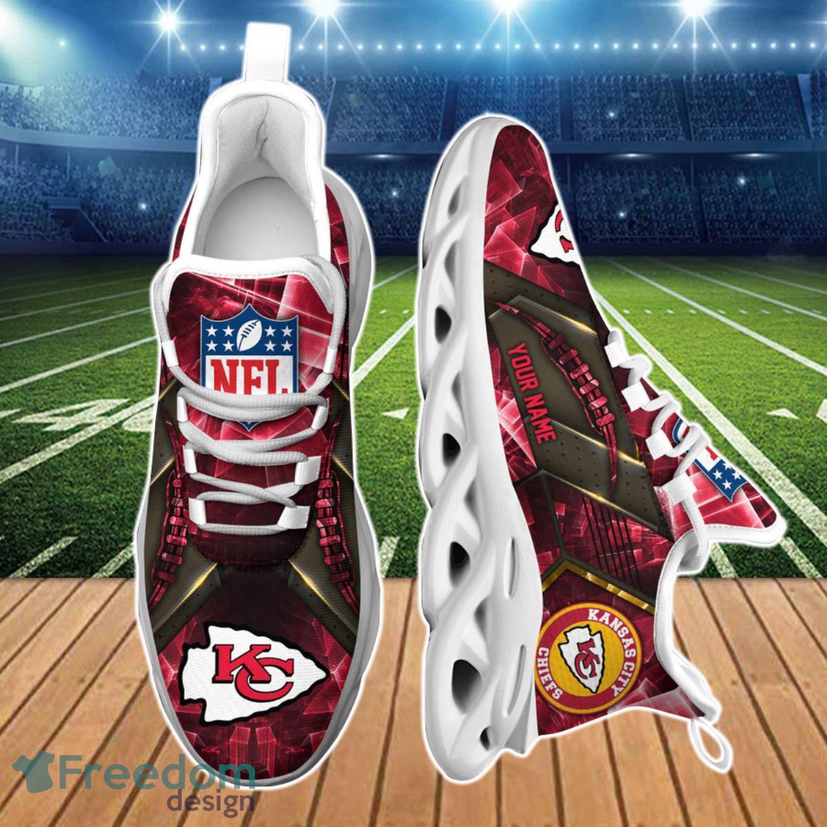 Kansas City Chiefs NFL Clunky Max Soul Shoes Custom Name Special Gift For True Fans Product Photo 1