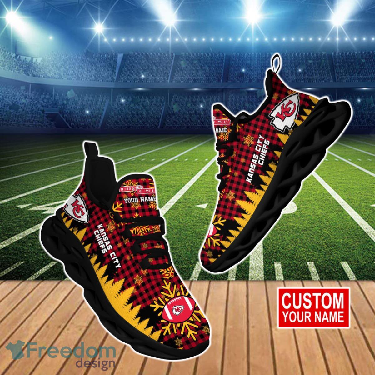 Kansas City Chiefs NFL Clunky Max Soul Shoes Custom Name Unique Gift For True Fans Product Photo 1