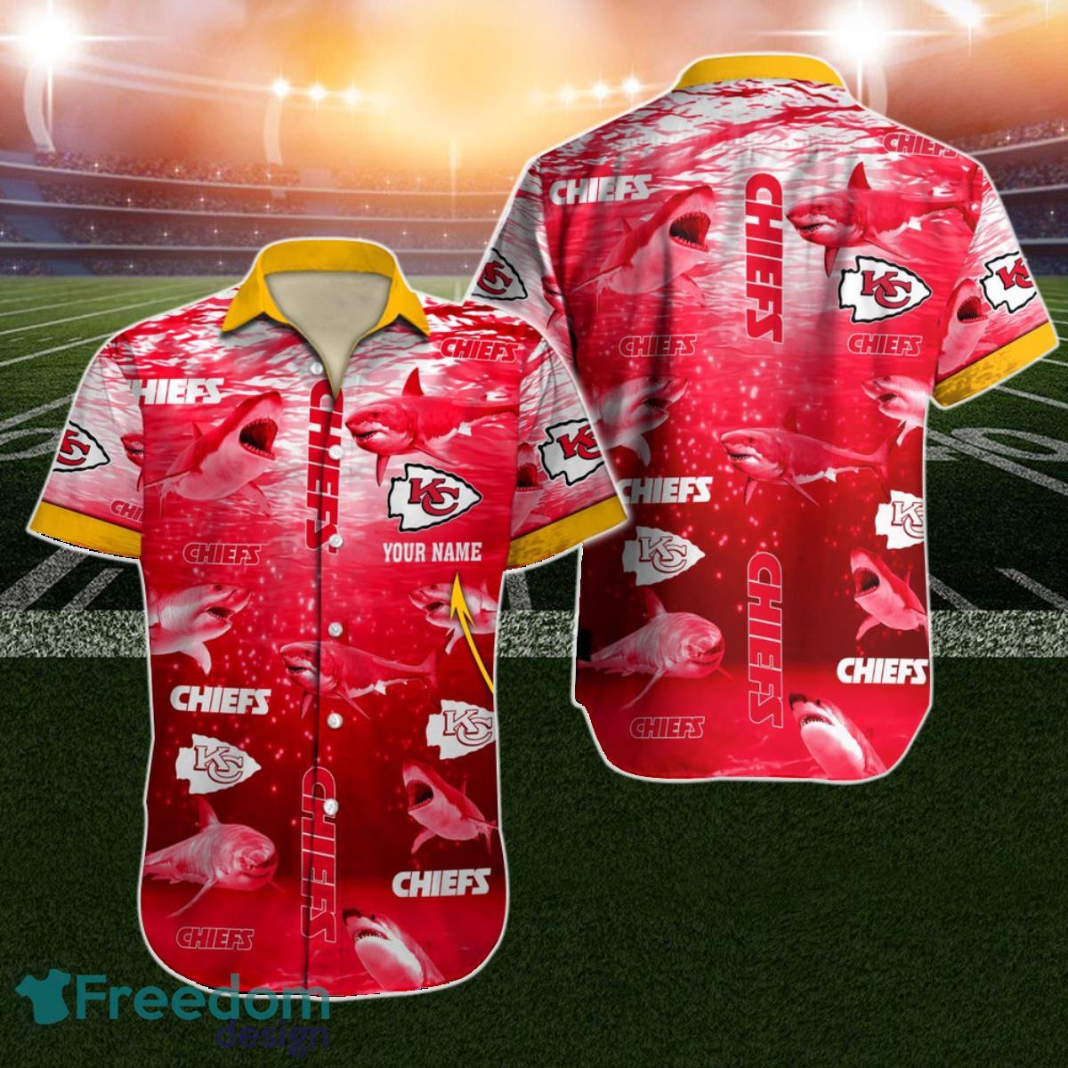 Kansas City Chiefs NFL Hawaii Shirt 3D Custom Name For Men Women Gift For Fans Product Photo 1