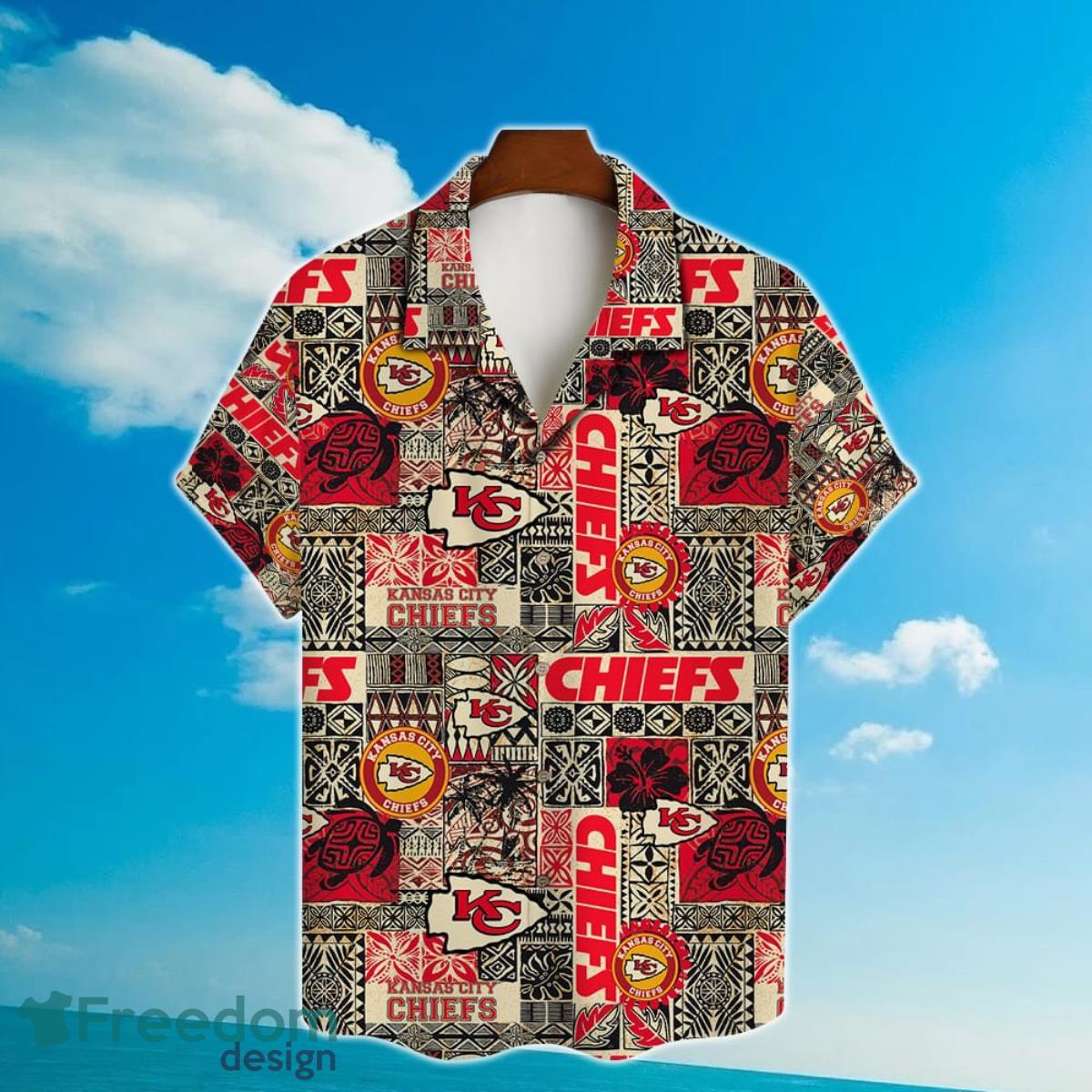 Kansas City Chiefs NFL National Football League 2023 AOP Hawaiian Shirt Product Photo 2