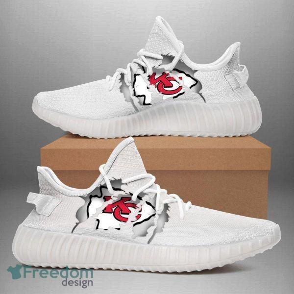 Kansas City Chiefs NFL Running Shoes Teams Top Yeezy Sneakers For Men And  Women - Freedomdesign