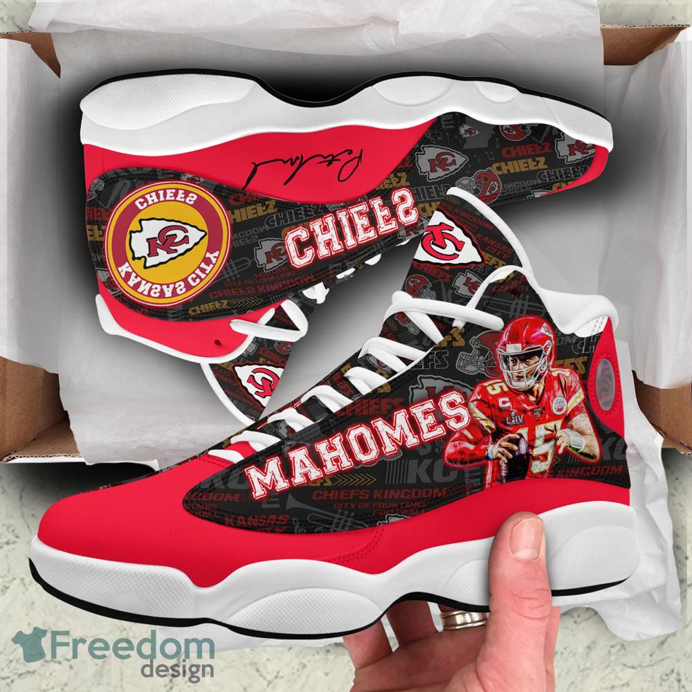 Kansas City Chiefs Air Jordan 13 Sneakers Nfl Custom Sport Shoes -  Freedomdesign