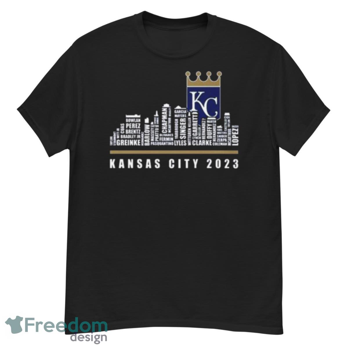 Kansas City Royals 2023 Season Team Players Names In Shirt - G500 Men’s Classic T-Shirt