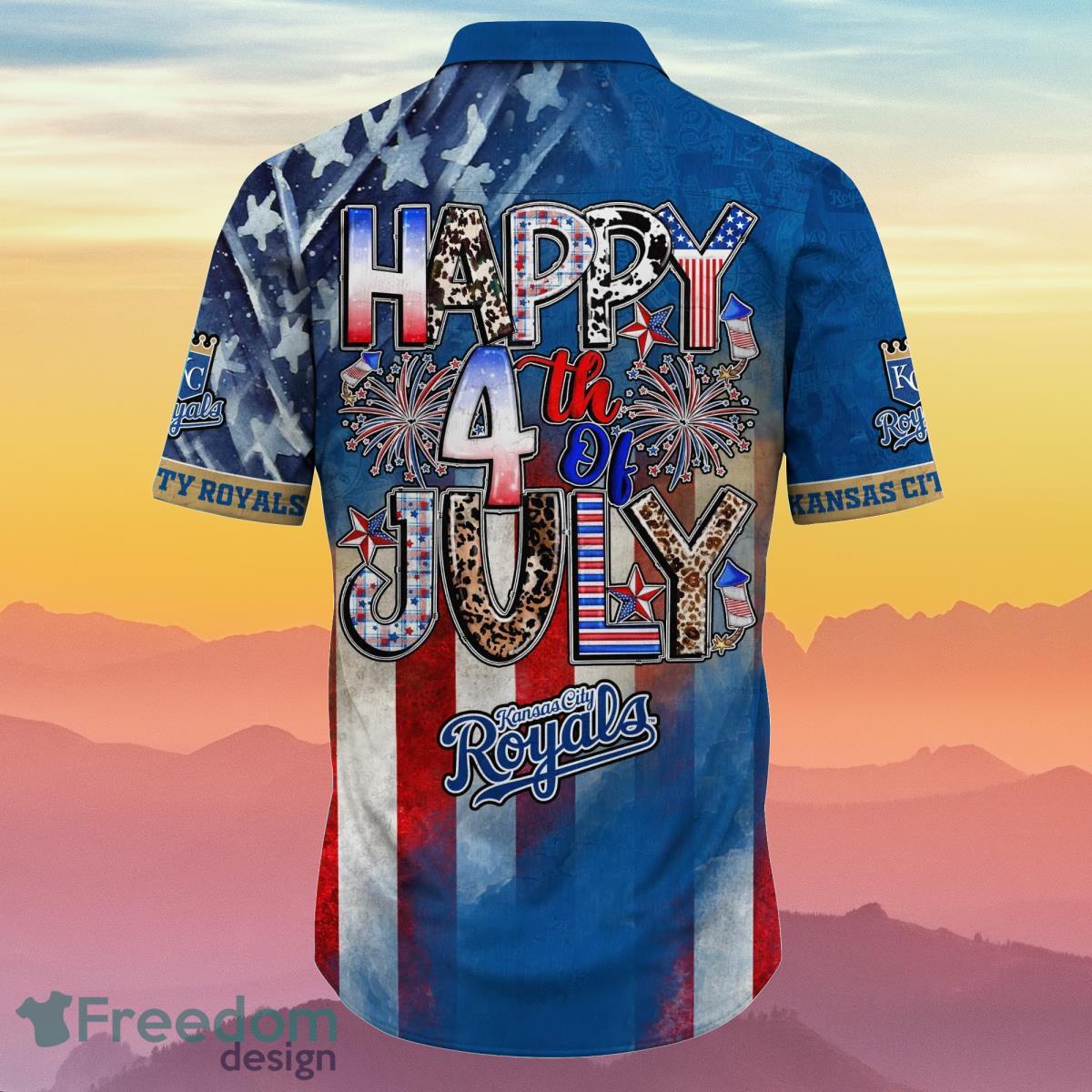 Kansas City Royals MLB Hawaiian Shirt 4th Of July Independence Day Best  Gift For Men And Women Fans - Freedomdesign