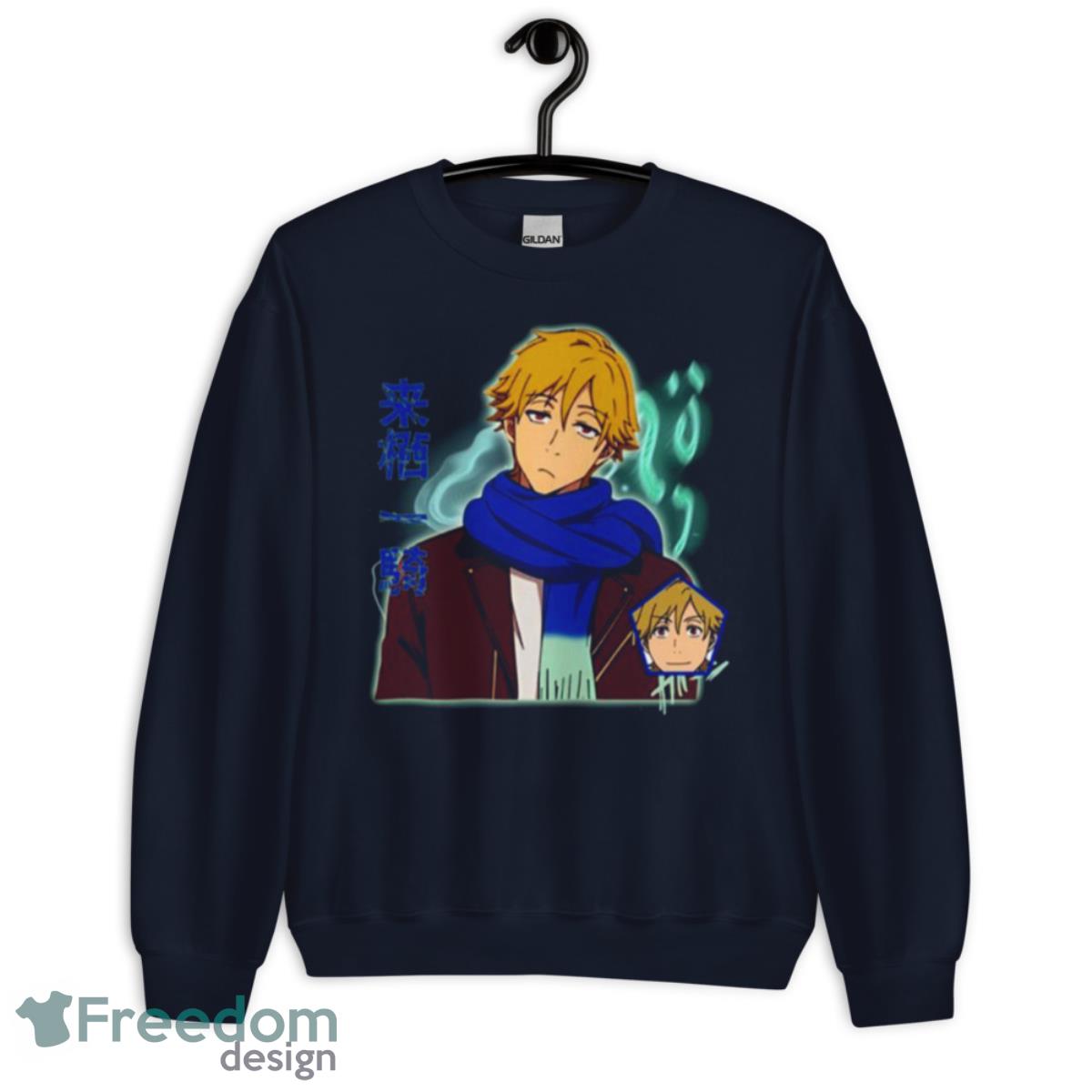 Kazuki Kurusu Buddy Daddies Animated Anime Art Shirt - Unisex Crewneck Sweatshirt-1